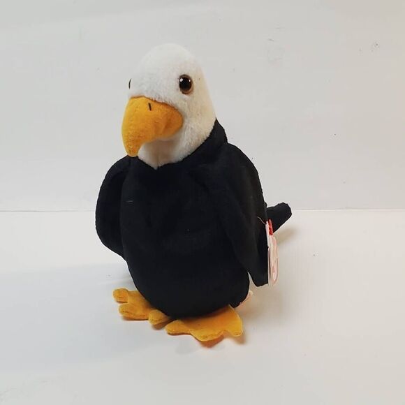 Ty Beanie Baby BALDY Stuffed Animal Toy - Picture 2 of 6